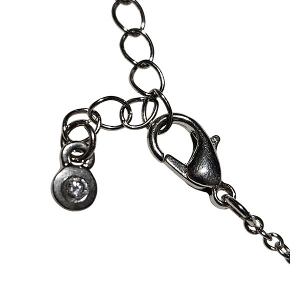 Yin Yang Black White Beaded Necklace Star Accents Taijitu Chinese Philosophy - Picture 4 of 6